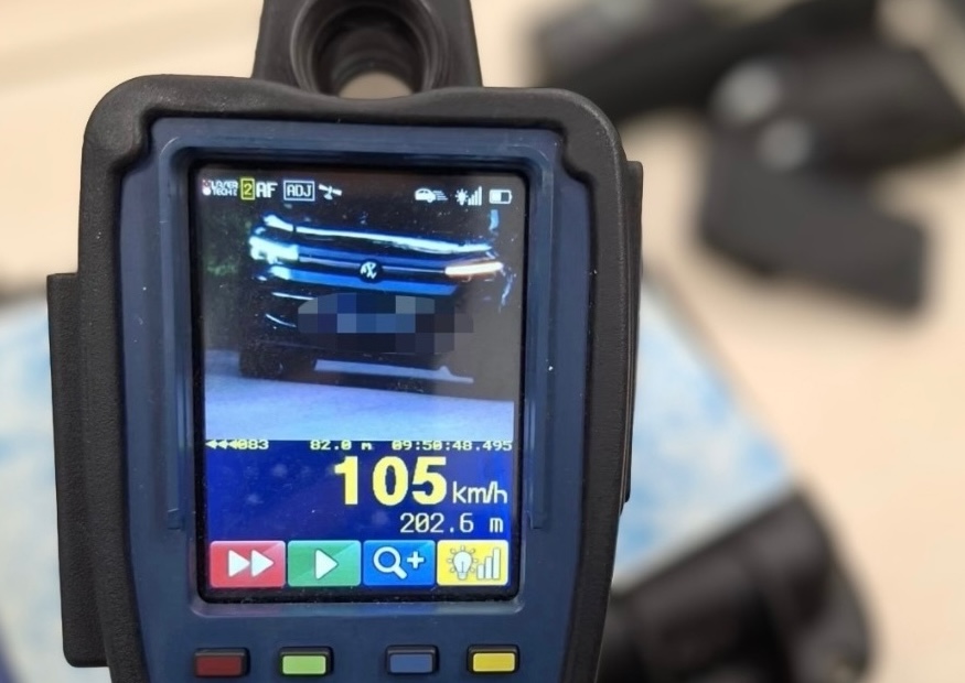 Przekroczenie prędkości o 53 km/h – policjanci grupy SPEED prowadzą kontrole w powiecie