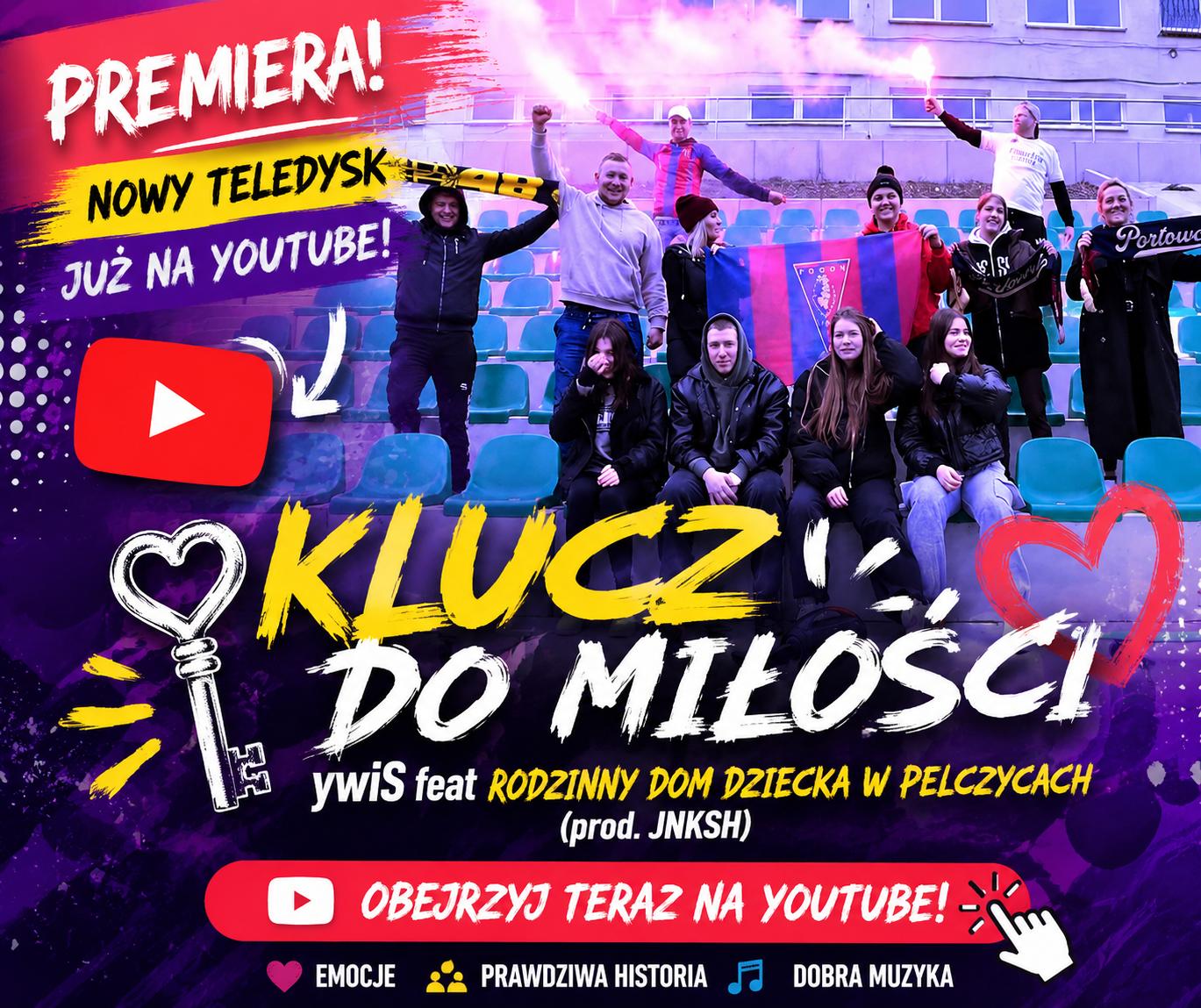 Muzyczna iskra z Pełczyc. Wyjątkowy utwór „Klucz do miłości” podbija sieć